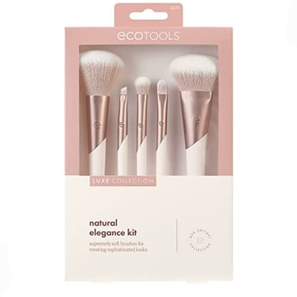 FIRM NIP Ecotools Natural Elegance Kit Soft Brushes
